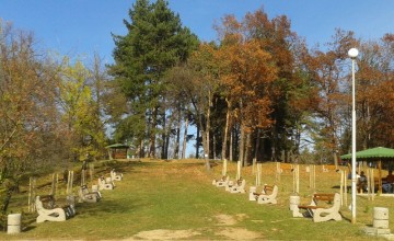 Elena town, Bulgaria, park